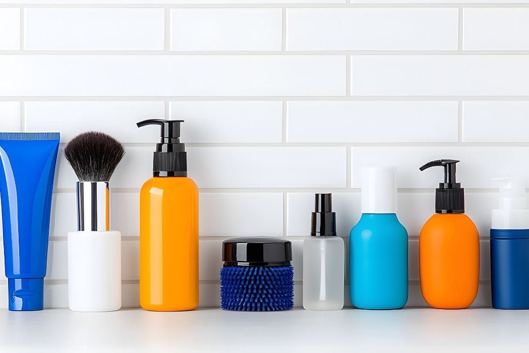 Kosmetyki w łazience